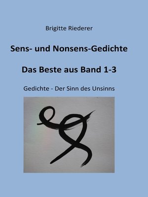cover image of Sens- und Nonsens-Gedichte--Das Beste aus Band 1-3